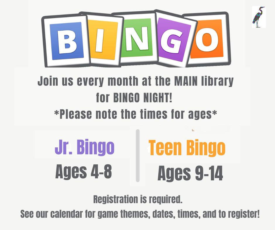 Jr. Bingo Night