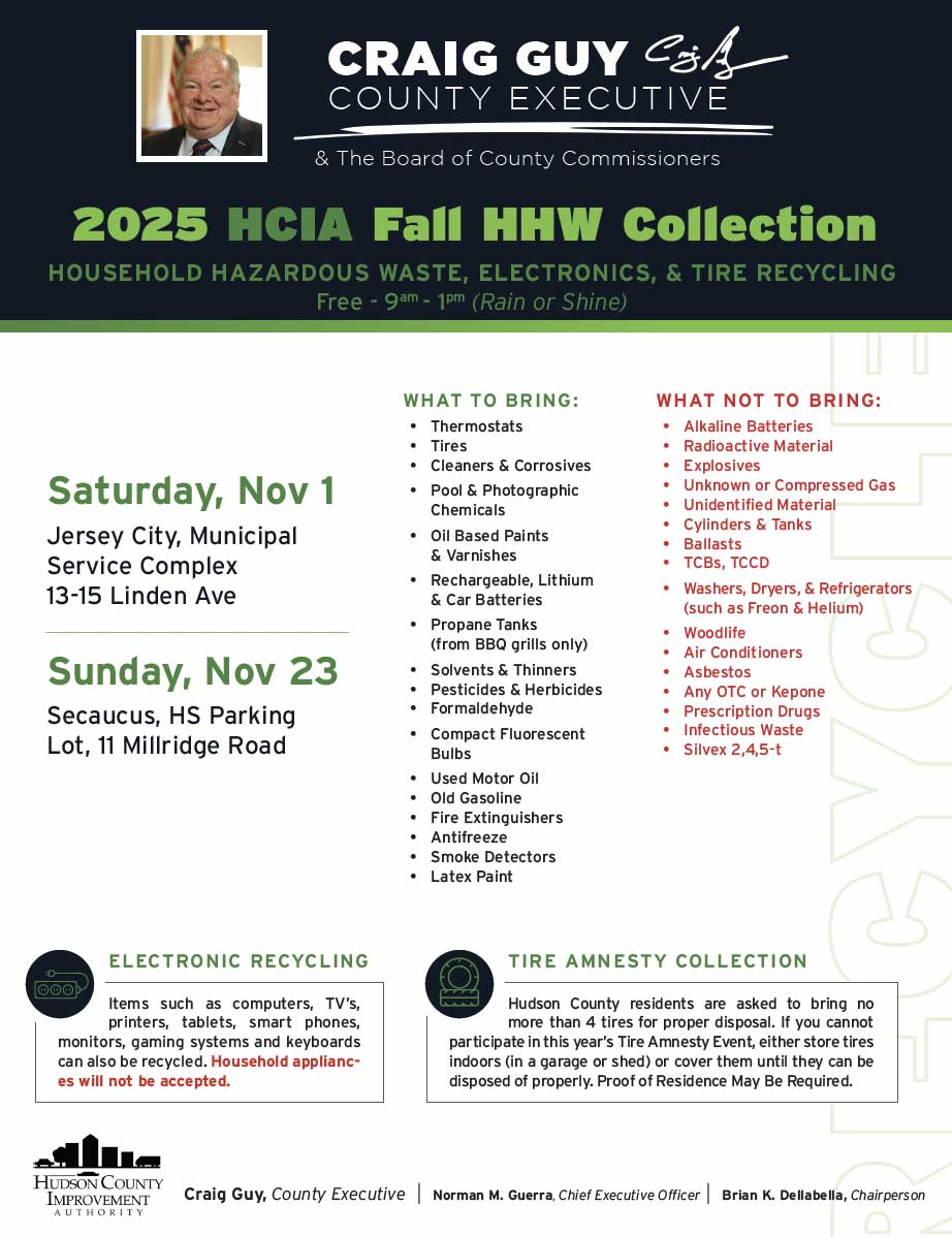 2025 HCIA Fall HHW Collection