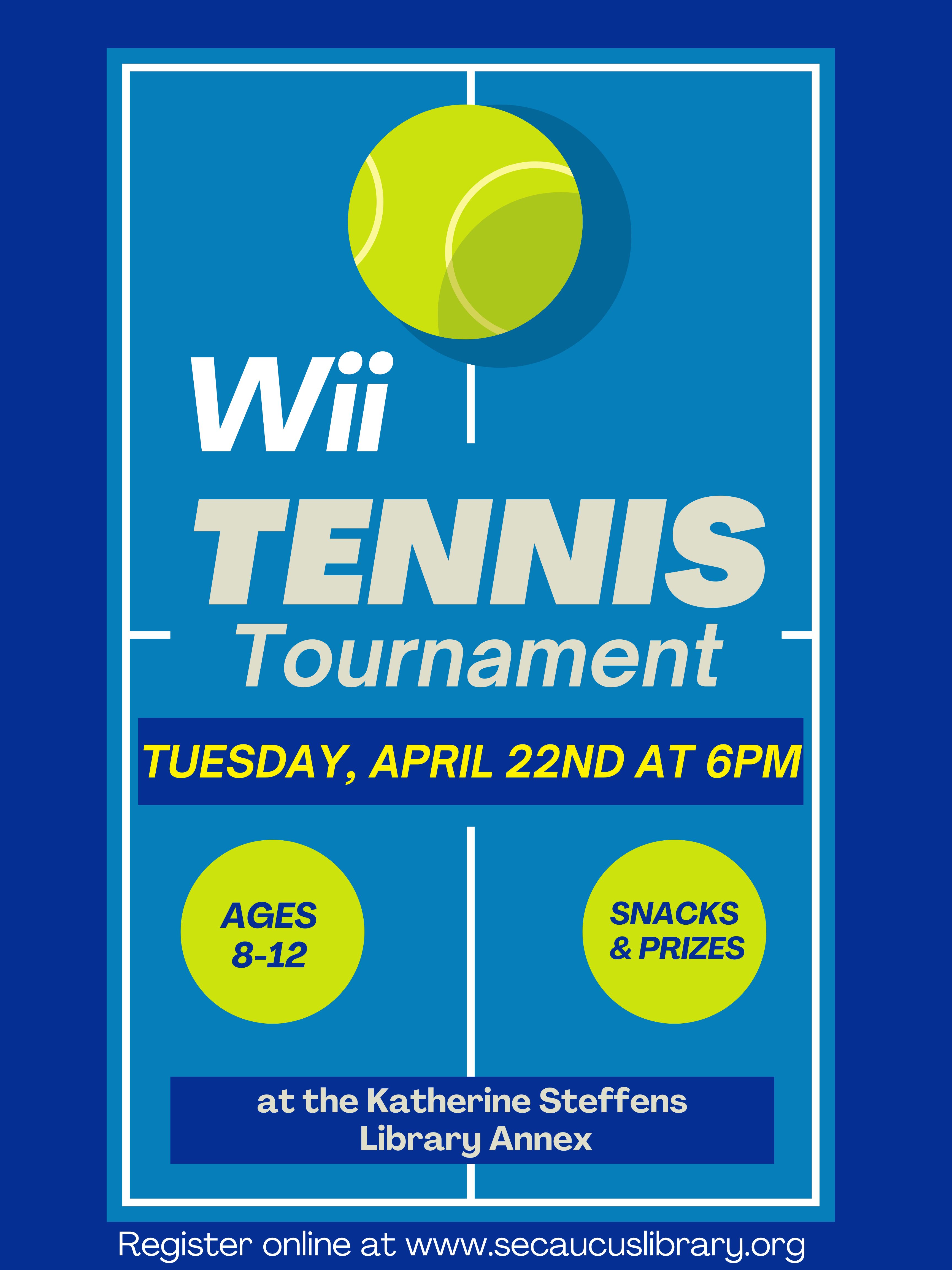 Wii Tennis Tournament