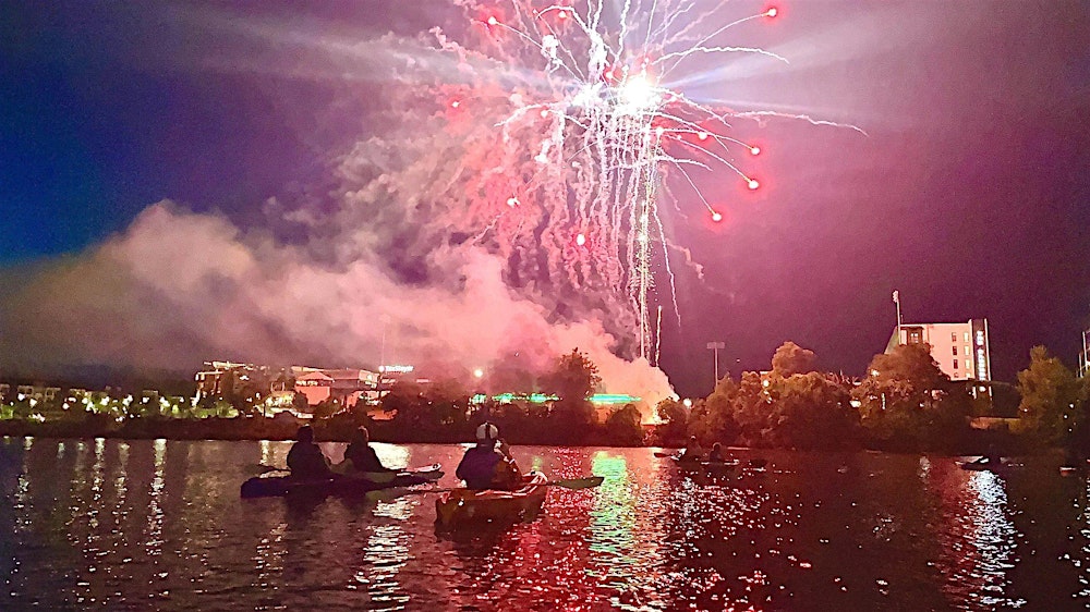 Fireworks Night Paddle from River Barge Park