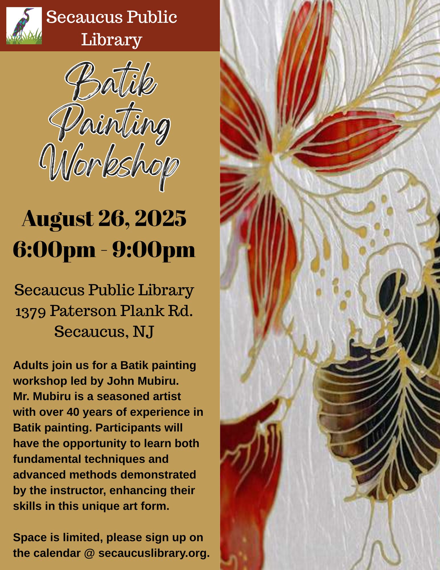 BATIK PAINTING WITH JOHN MUBIRU