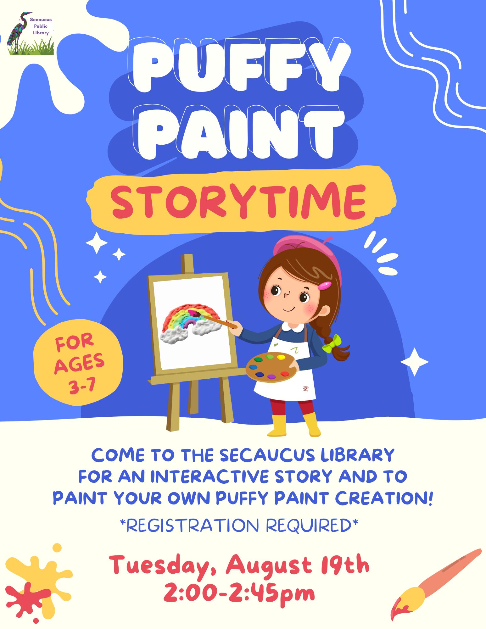 Puffy Paint Storytime
